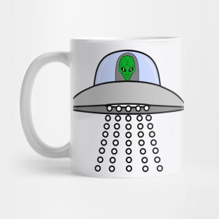 BEAM Me Up Alien Spaceship Mug